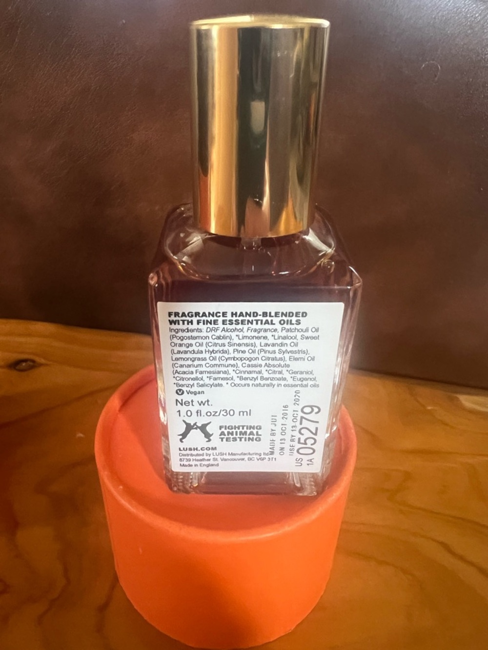 Lush Karma Spritz Perfume 30mL Gorilla  Perfumes Vintage Unused - Picture 5 of 6